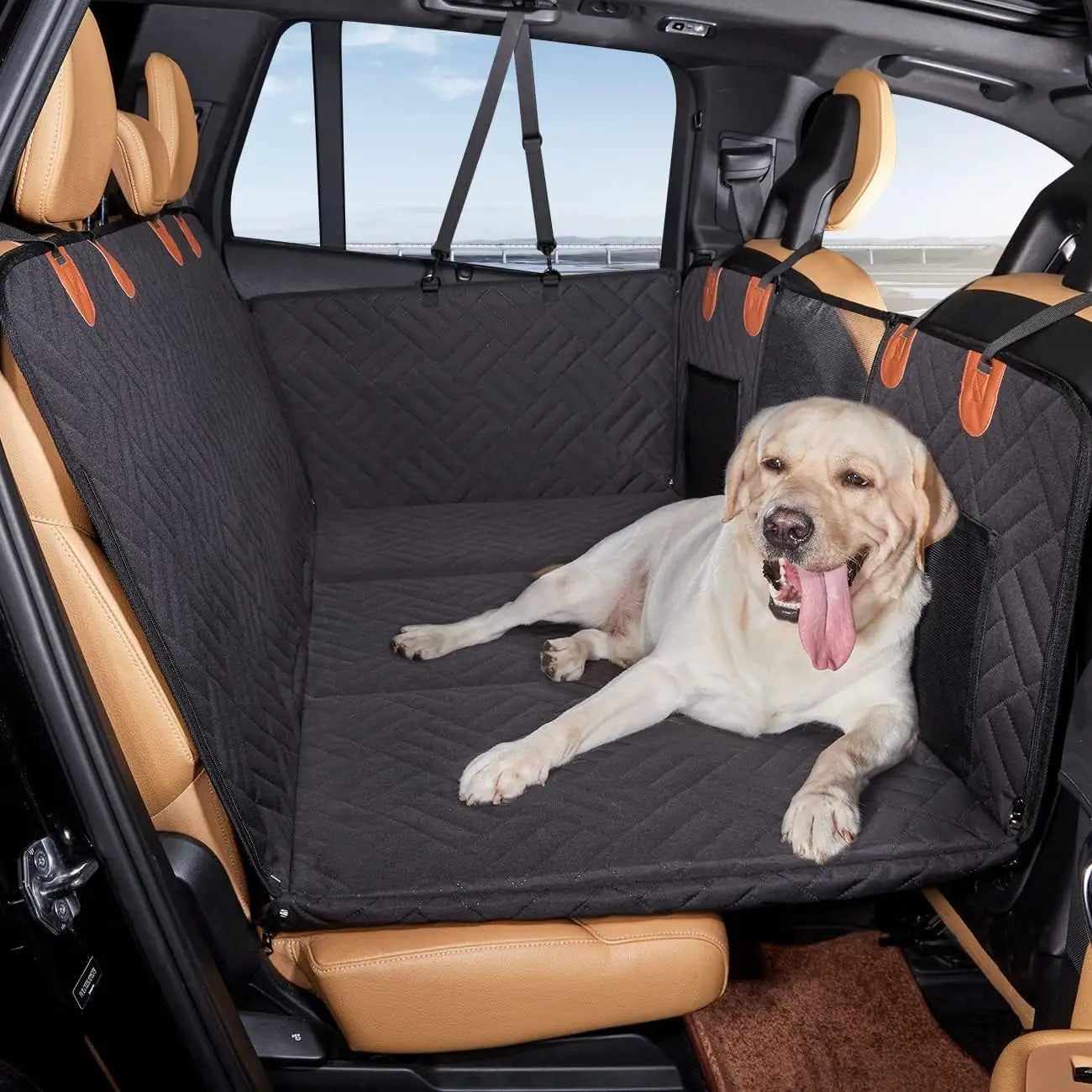 TappyTail 2.0 - Hard Bottom Dog Car Seat Protector